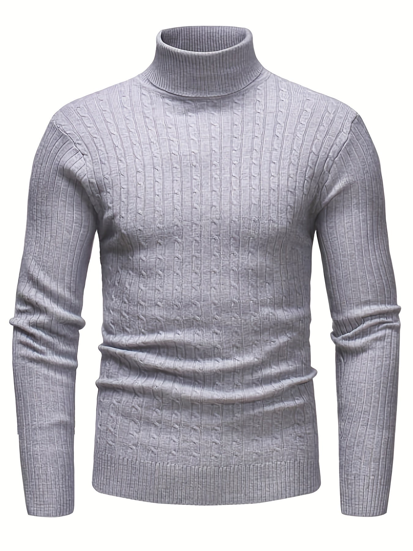 ModeGeist | Kabelstrick Rollkragenpullover Weich und Warm Perfekt für Herbst und Winter
