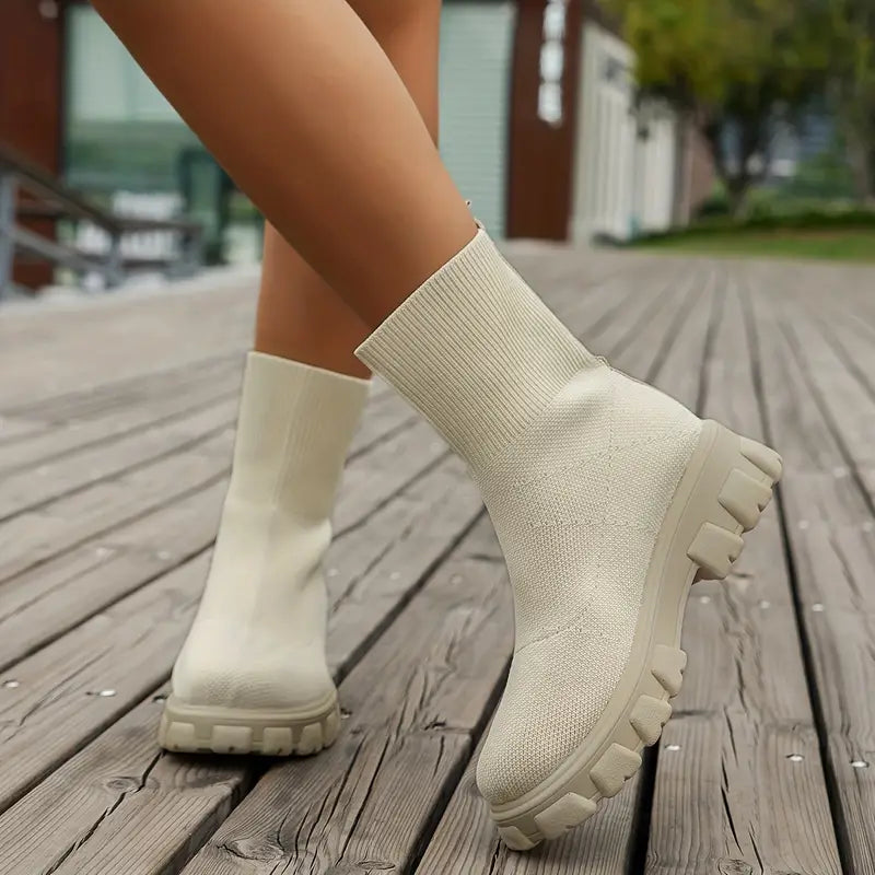 ModeGeist | Winterstiefel mit Keilsohle