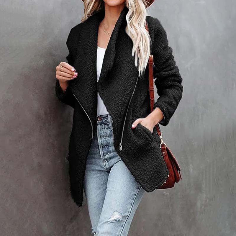 ModeGeist | Sherpa Jacke Polyester Weich, Warm