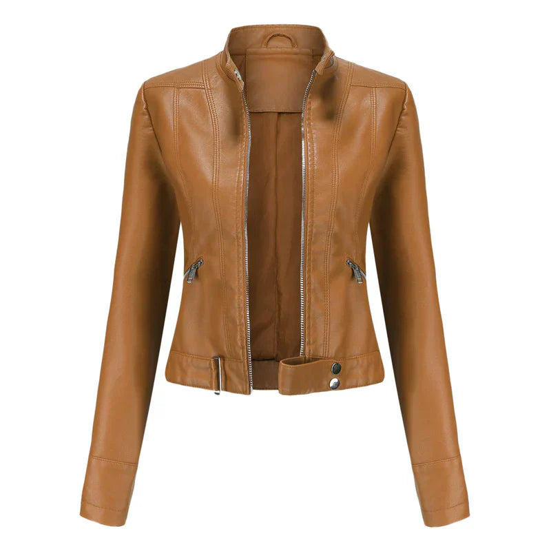 ModeGeist | Edle Leder Jacke Damen