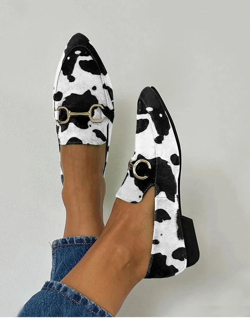 MODEGEIST Damen Loafer Slip-On Elegant Business