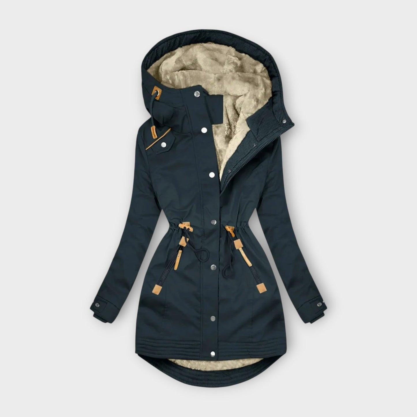 ModeGeist | Damen-Hoodie-Mantel Irina