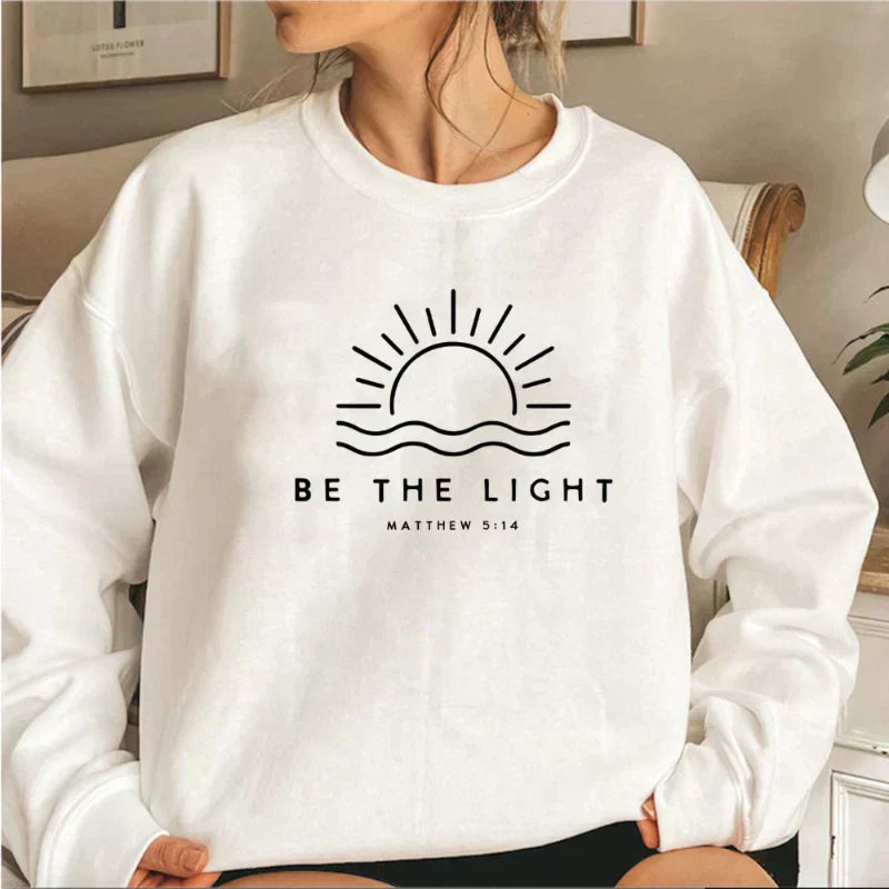 Fudus Casual Sweatshirt: Shine Bright