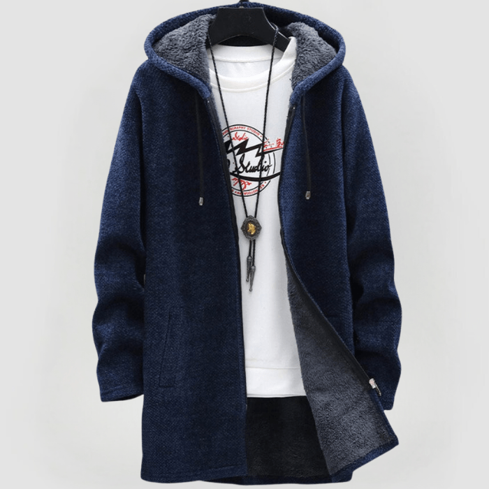 Elegante Unisex-Jacke mit Kapuze von KIM