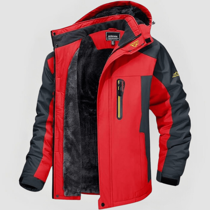 Leichte, bequeme Fleecejacke im LEON-Design