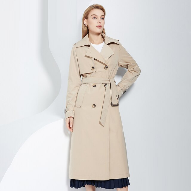 ModeGeist | Parka mit Gürtel - Raffiniert und Zeitlos