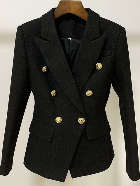 Stilvoller, klassischer und strukturierter Runway-Blazer