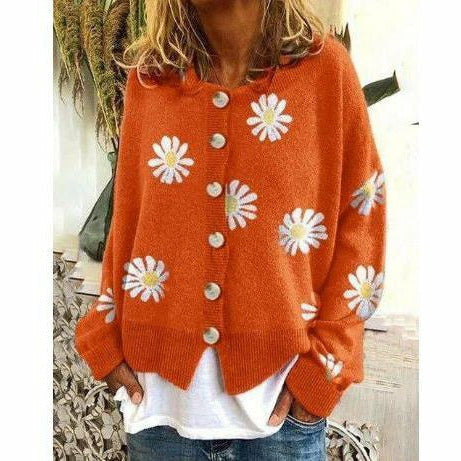 ModeGeist | Bedruckter Strickmantel