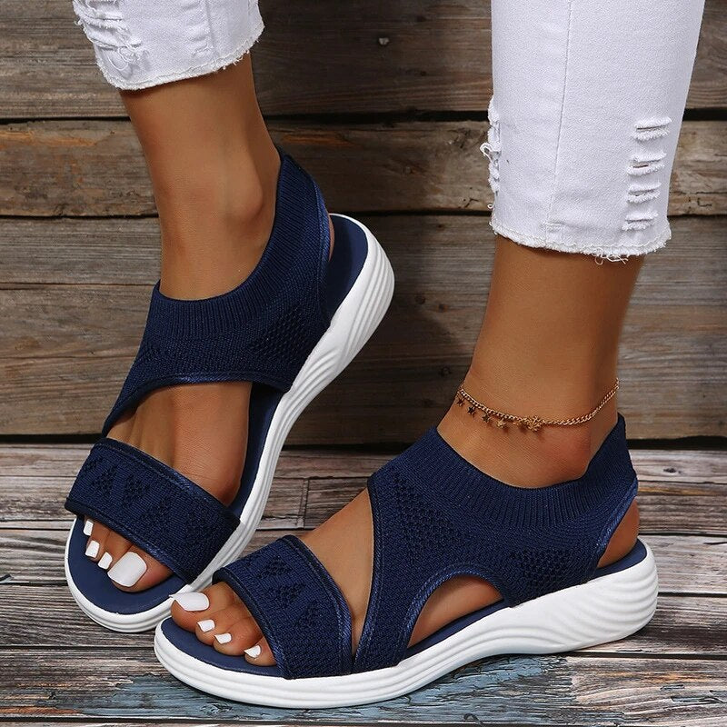 Orthopädische Sandalen von AVERY – Fischmaul-Modell
