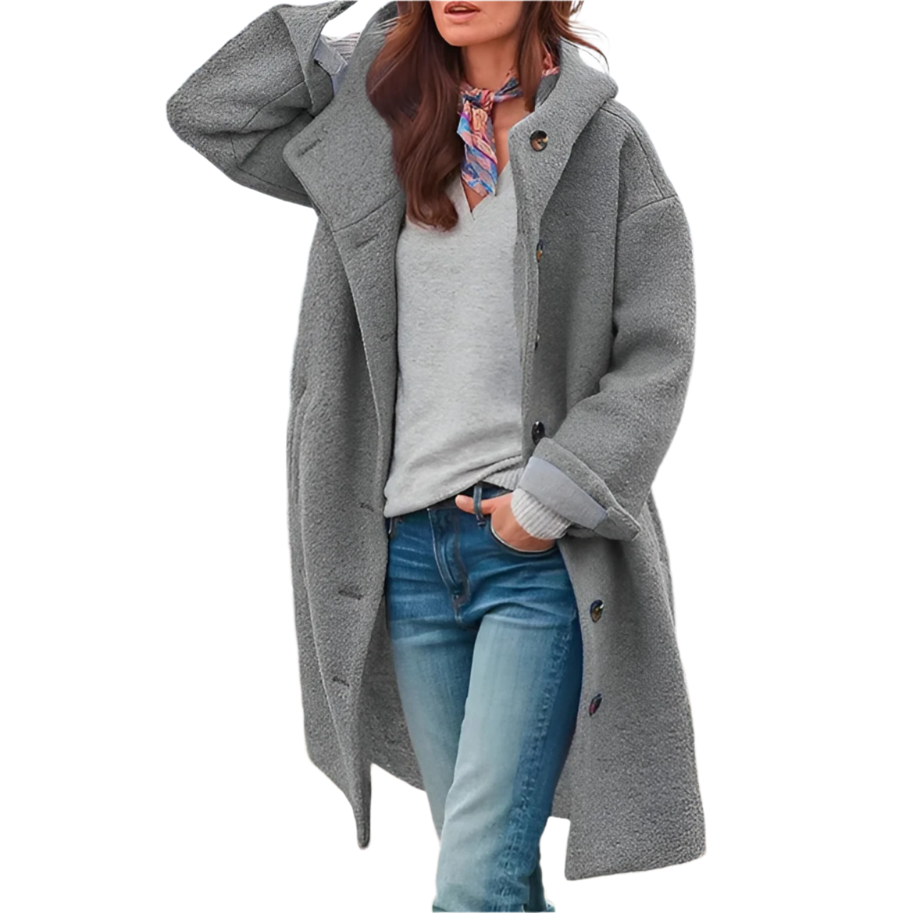 ModeGeist | Entspannte Damenjacke aus Wolle