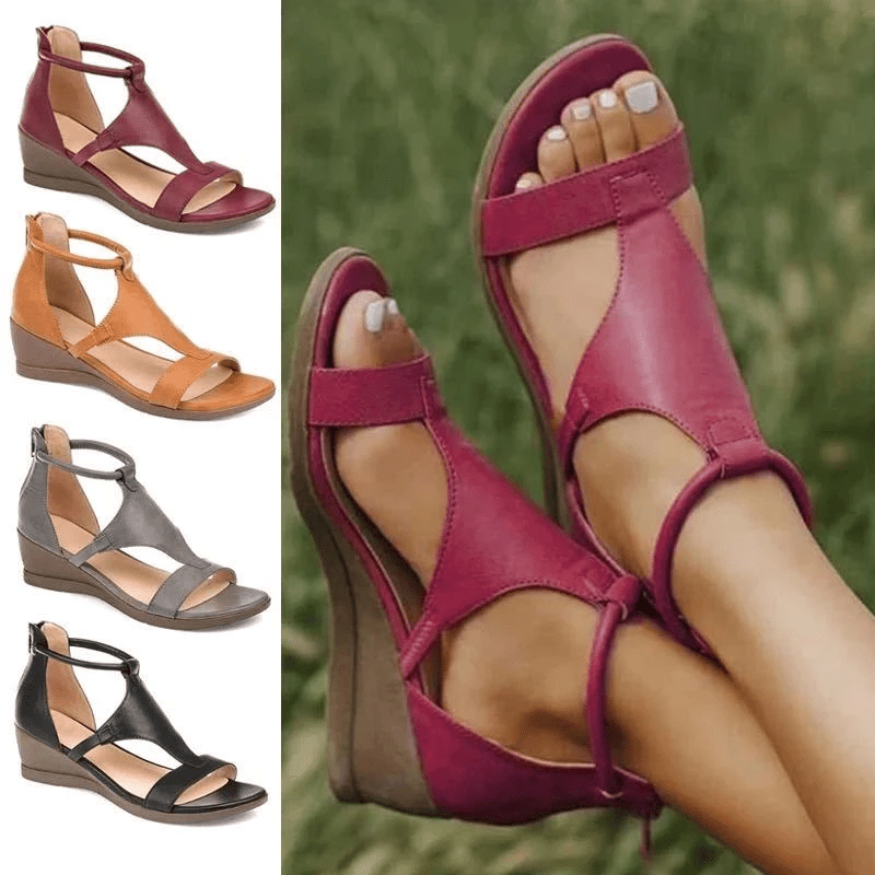 Orthopedic Wedge Sandals by MoonFeet
