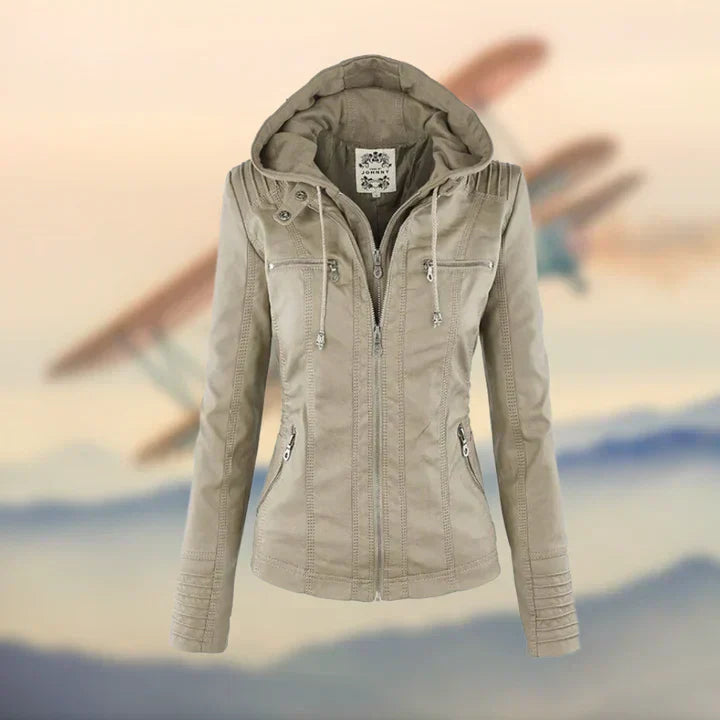 Die Lederjacke Franka: Elegant und einzigartig