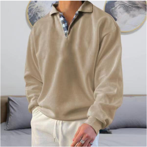 Klassisches Polo-Sweatshirt von Fudus