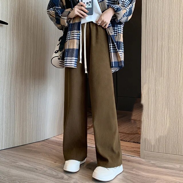 Marine: Lange, weite Hosen