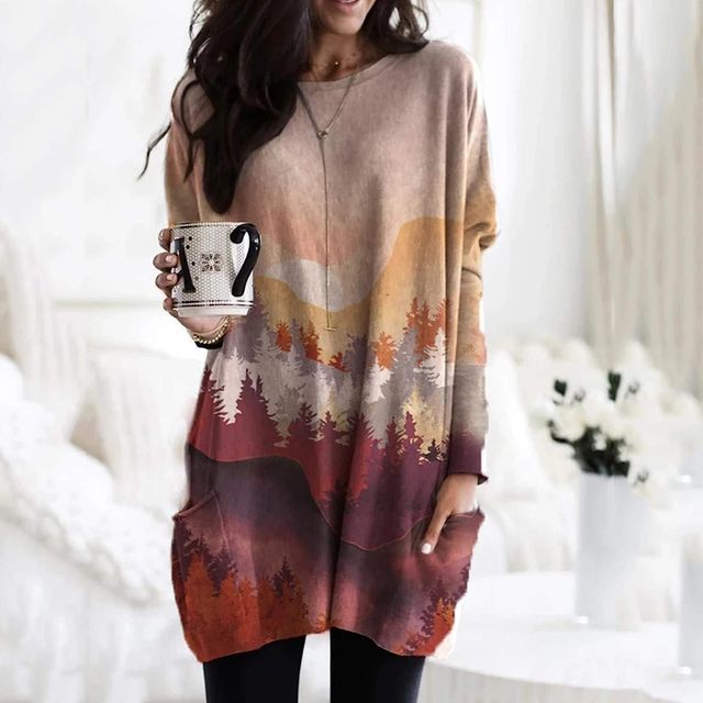 ModeGeist | Langer Pullover für Frauen