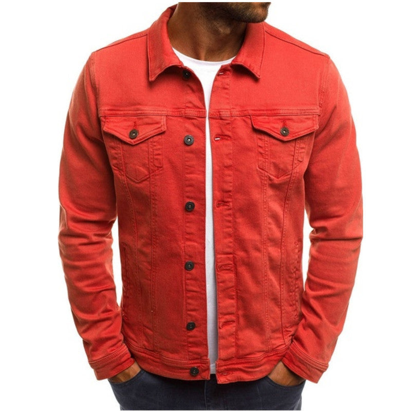 ModeGeist | Lässige Männer Jeansjacke