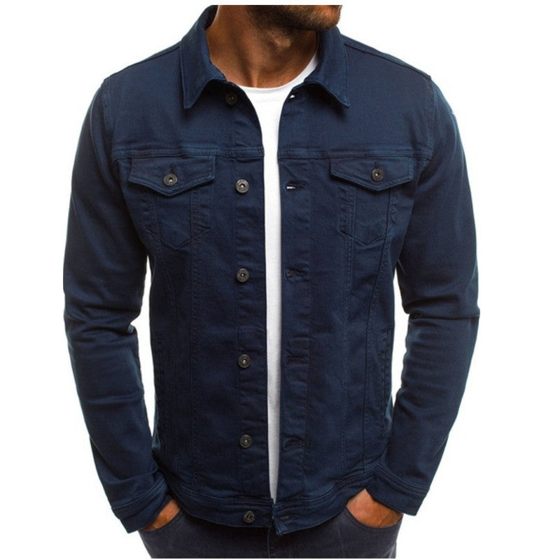 ModeGeist | Lässige Männer Jeansjacke