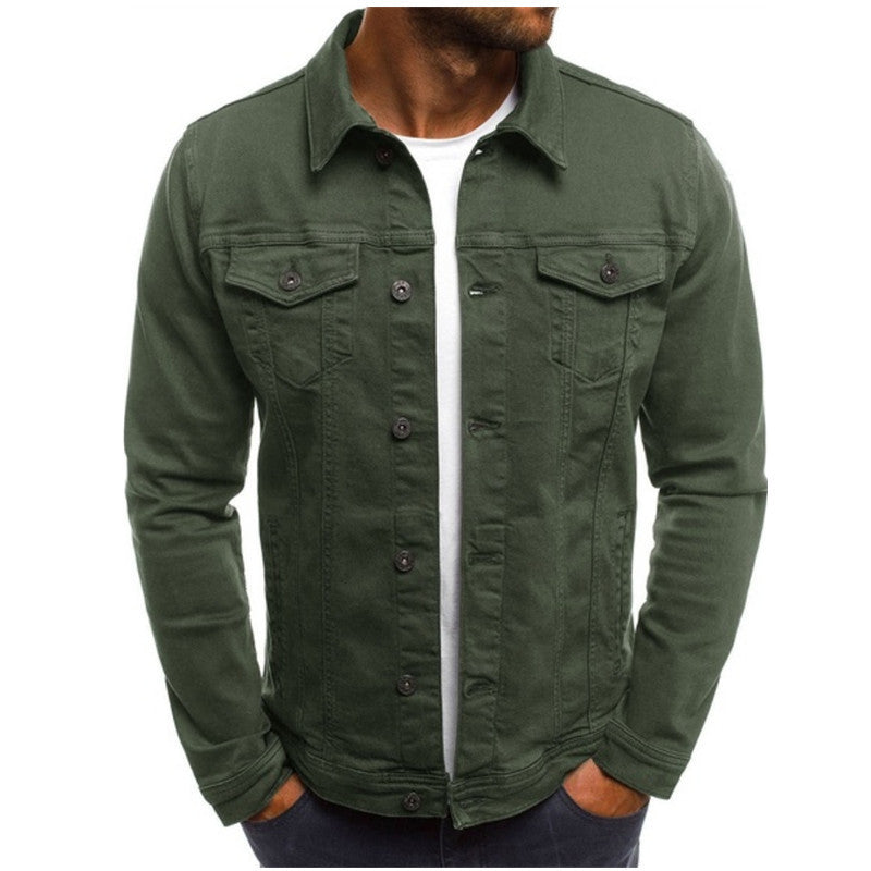 ModeGeist | Lässige Männer Jeansjacke