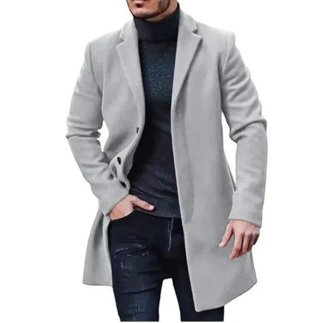 Klassischer Herren-Reversmantel