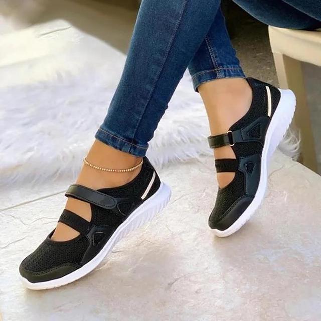 Damenschuhe mit Netz-Oberfläche LUCIANA