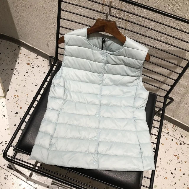 ModeGeist | Warme Stepp Weste Damen