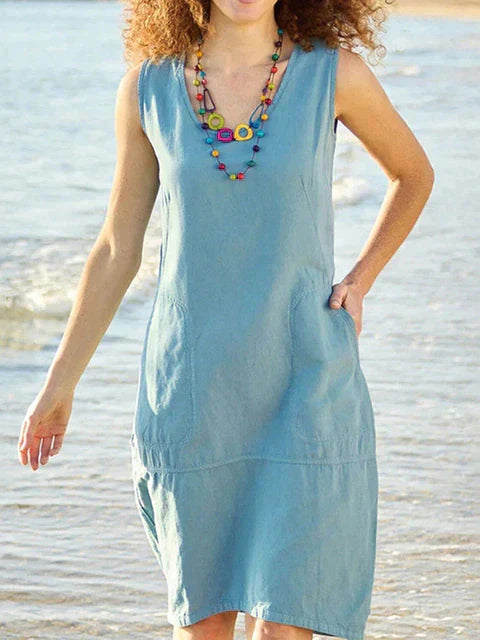 Ärmelloses Kleid Mia