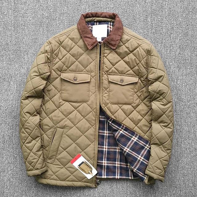 ModeGeist | Lange Wasserjacke mit Verstellbarem Bund Ohne Kapuze für Damen Ideal für Herbst Winter