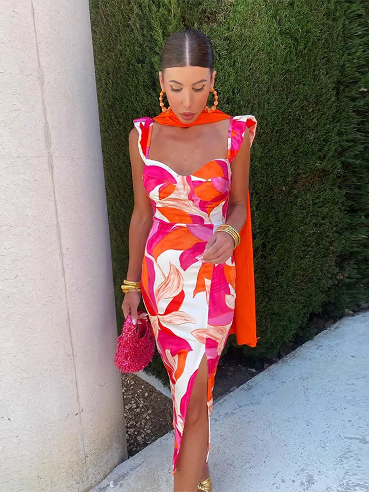 Isabella® | Elegantes Kleid mit Druck