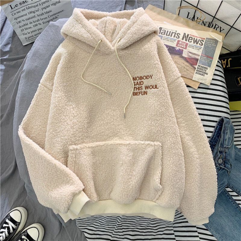 Fleece Kapuzenpullover von Fudus