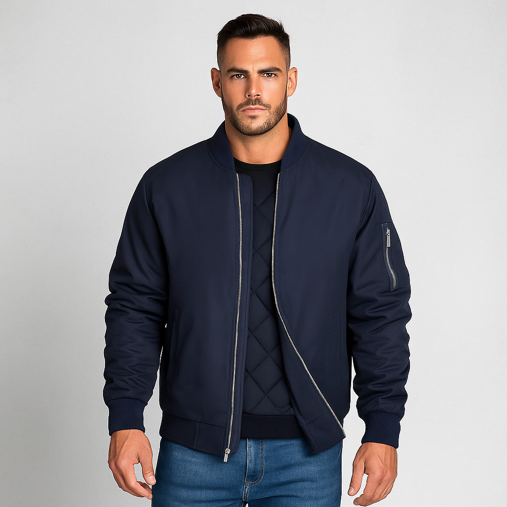 ModeGeist | Klassisches Bomberjacke für Herren