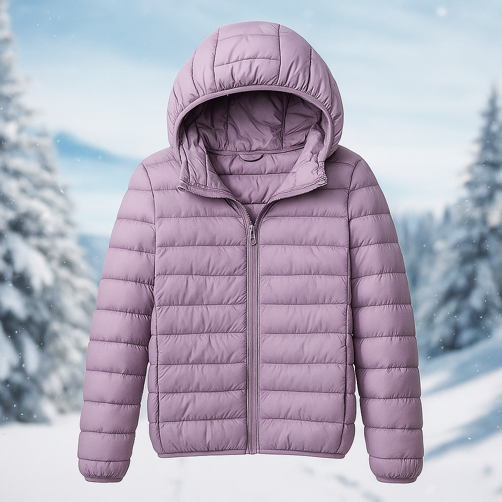 ModeGeist | Leichte gepolsterte Jacke mit vielseitiger Kapuze