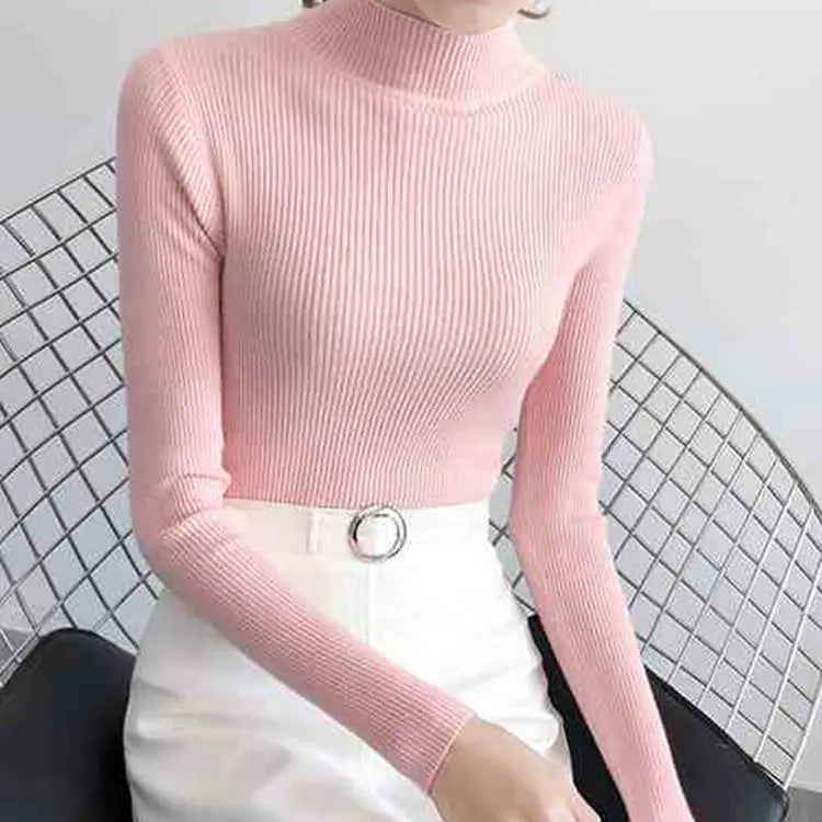 ModeGeist | gerippter Wollpullover für Damen