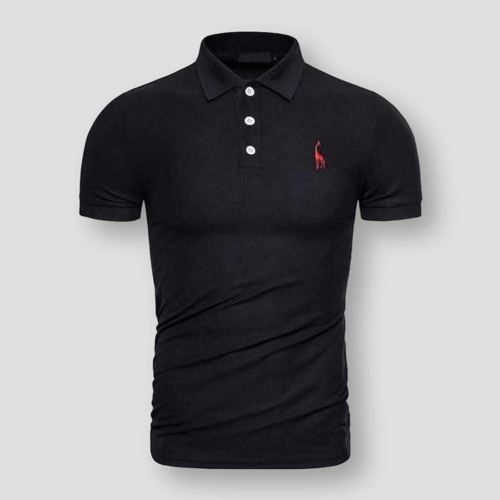 Madrid Cotton Polo Shirt by Helen Sky