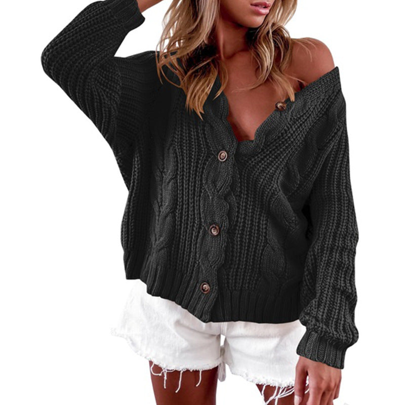Damen Strickjacke im lässigen Oversize-Stil ModeGeist
