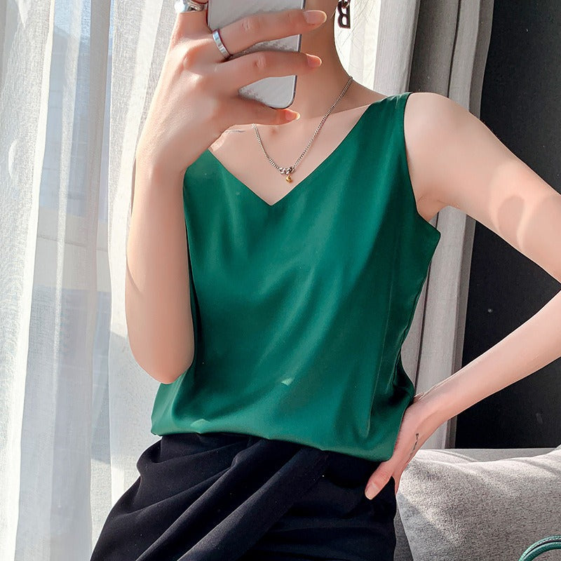 Seidig weiches Tanktop für Damen - Gladys