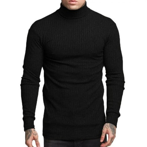 Herren modischer Rollkragenpullover ModeGeist