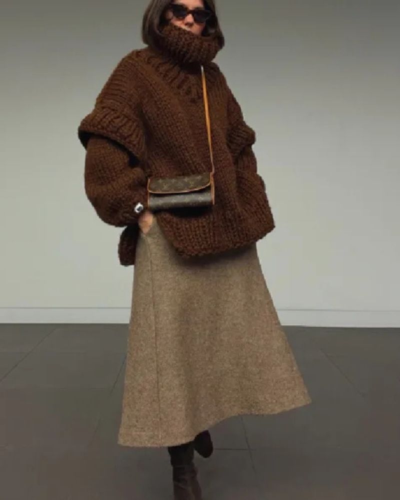 ModeGeist | Übergrösse Strick-Pullover