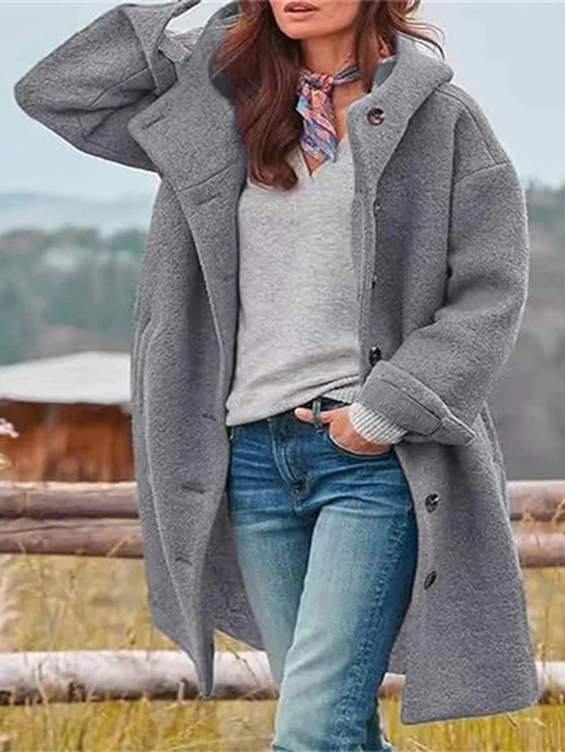 ModeGeist | Wollenjacke mit Kapuze