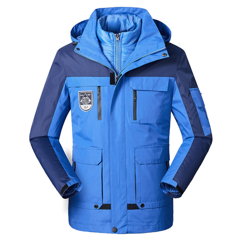 ModeGeist | Gestepptes Double-Jacket - Veil