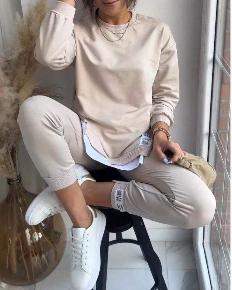 ModeGeist | Sweater und Hose Zweiteiler Set
