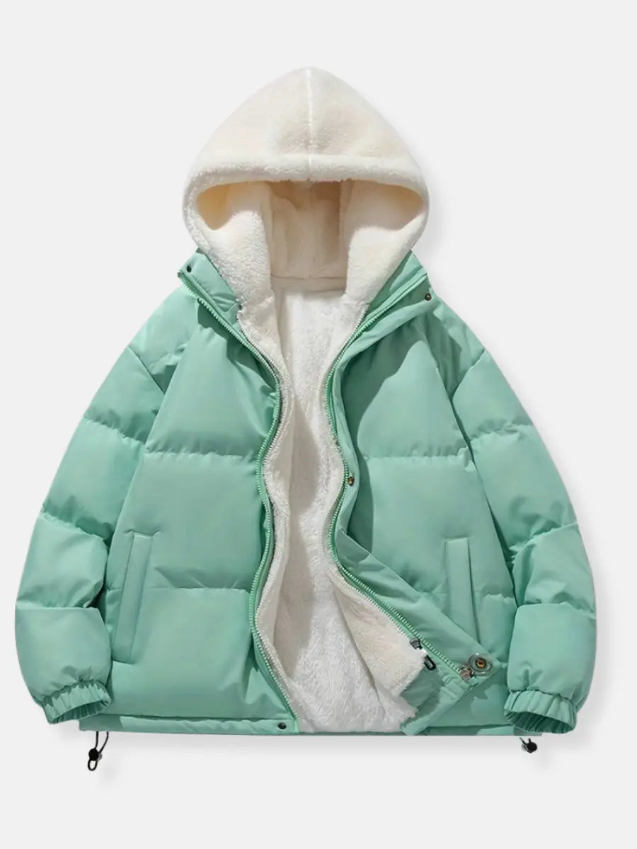 ModeGeist | Warme Reißverschluss Winterjacke Komfort und Stil für Kalte Tage