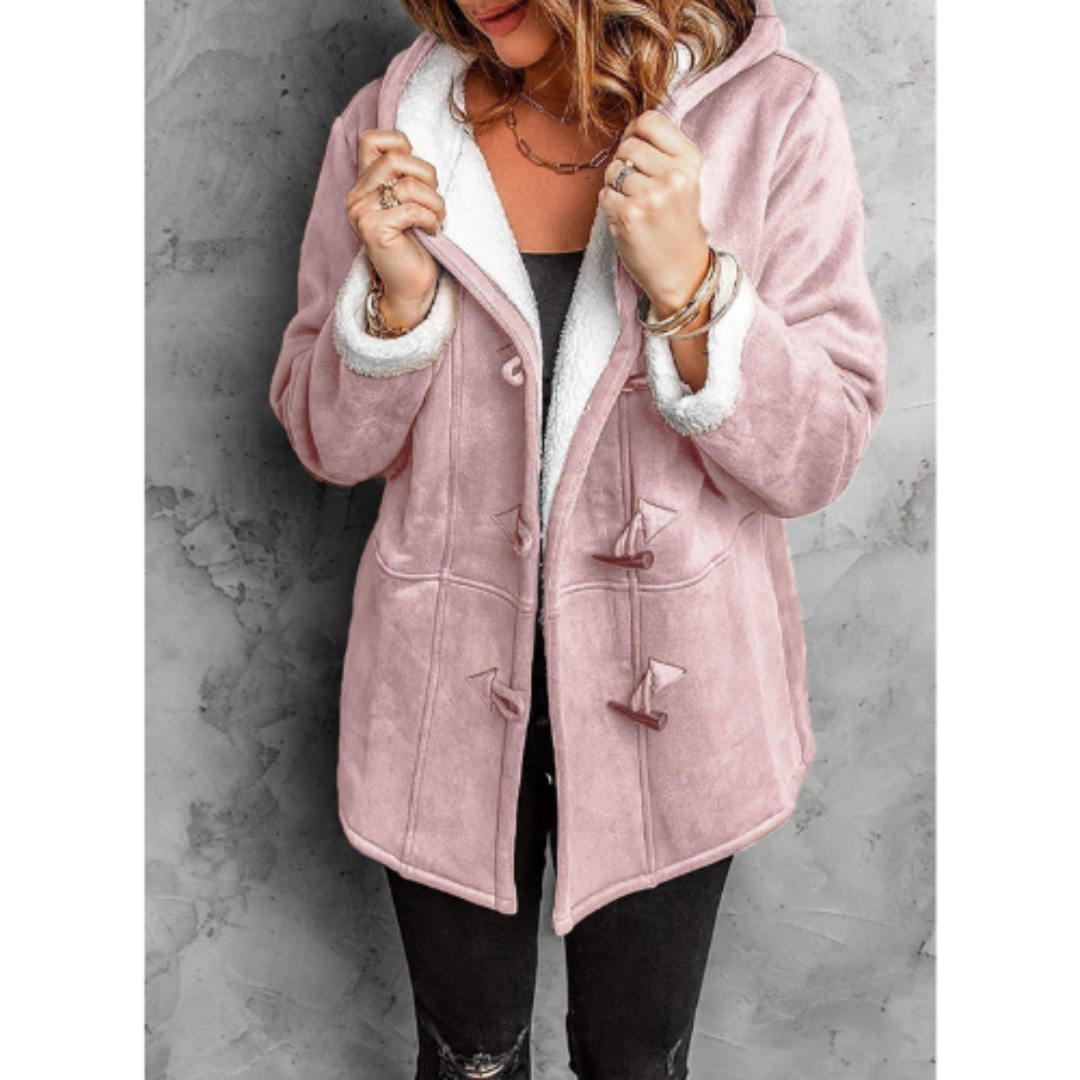 ModeGeist | Damen Warme Kapuze Jacke - Winter