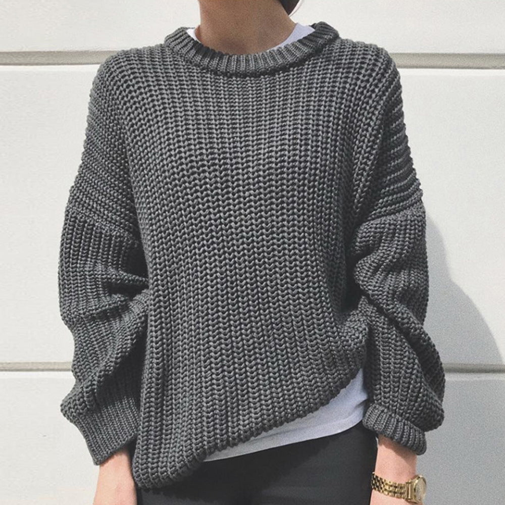 ModeGeist | Oversized Strickpullover Weich und Warm Entspannte Eleganz