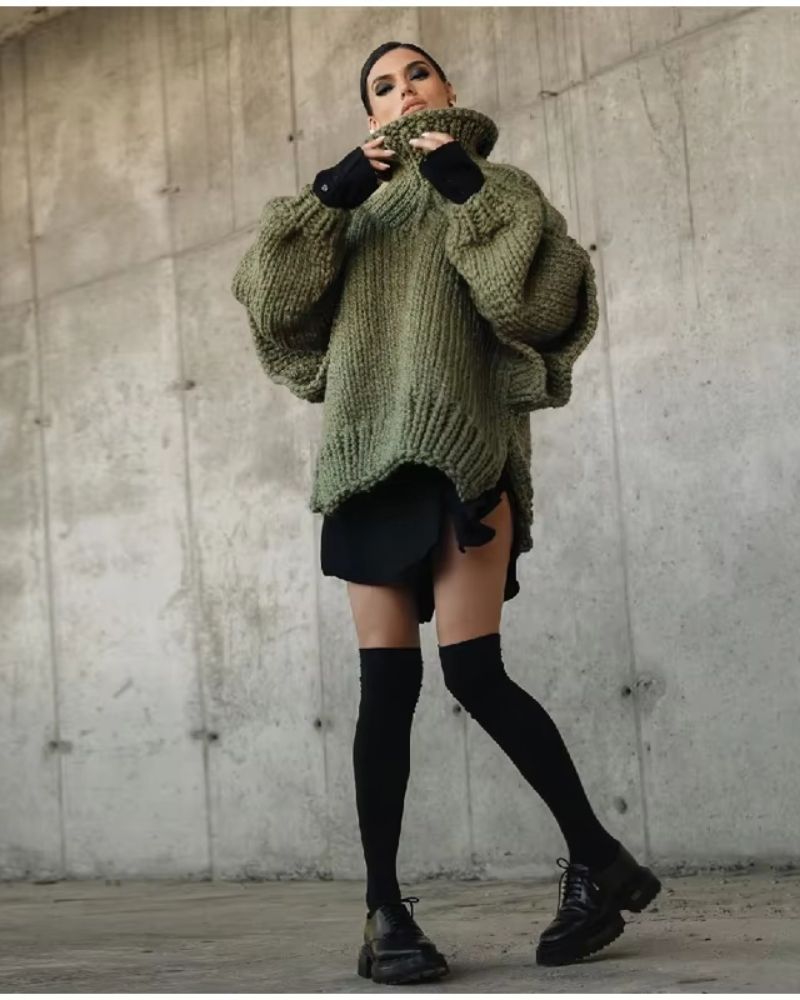 ModeGeist | Übergrösse Strick-Pullover