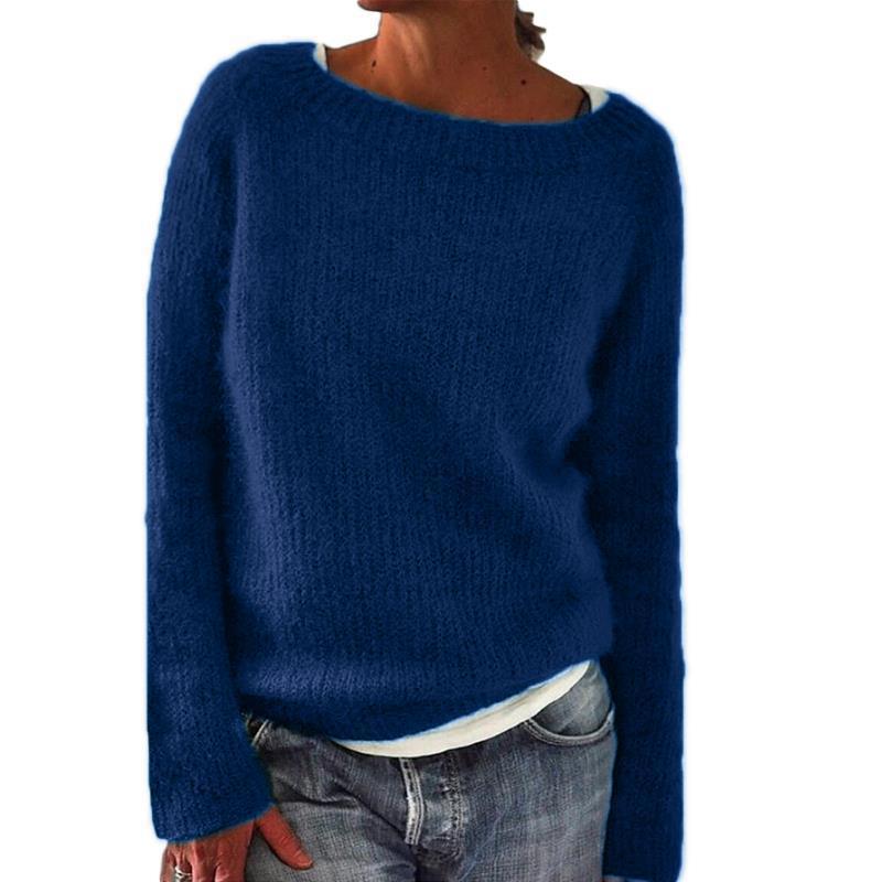 Traditioneller Damen-Strickpullover
