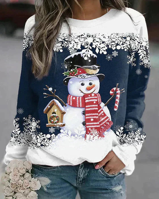 ModeGeist | Buntes Schneemann Motiv