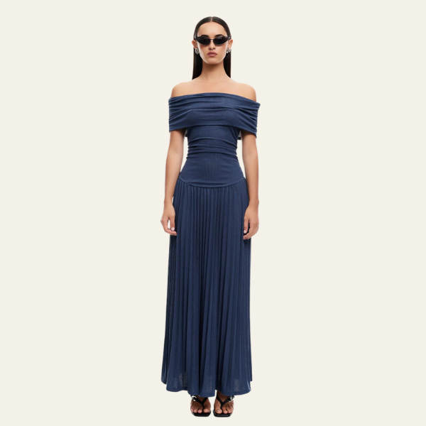 VANDA - Elegantes langes Kleid
