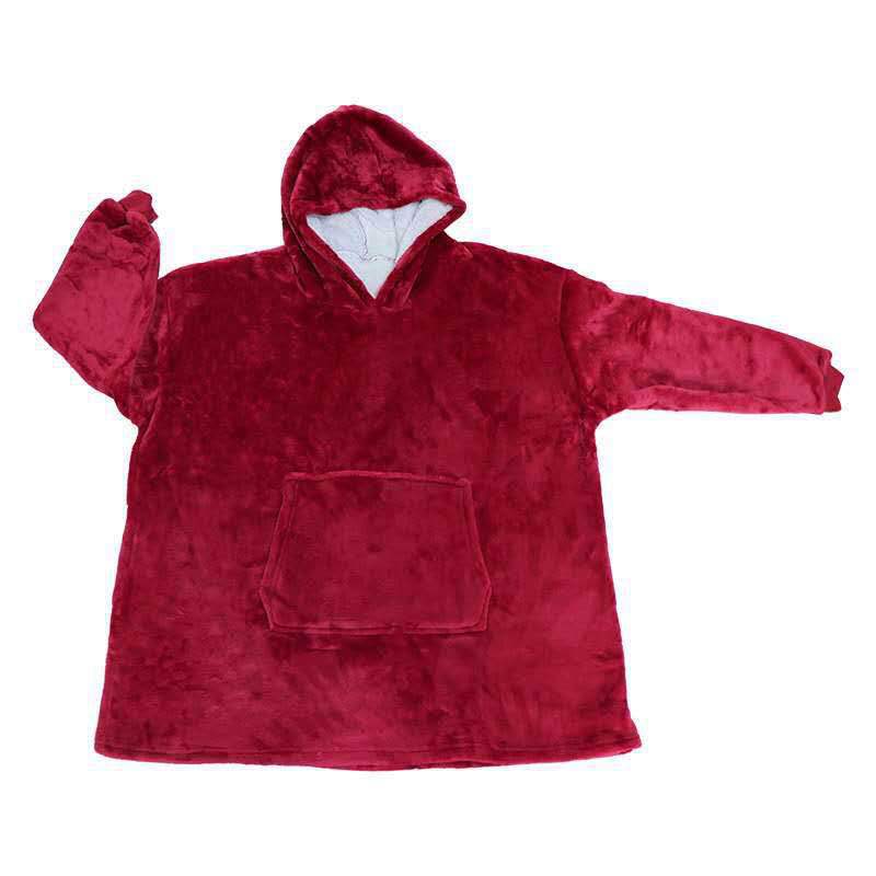 Damen Großer Kapuzenpullover mit kuscheligem Fleece und praktischen Taschen ModeGeist