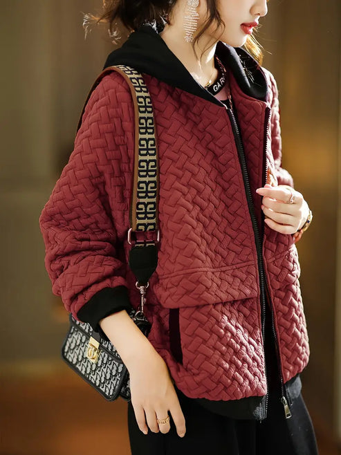TINE – Kapuzenjacke aus Sweatstoff mit Kapuze