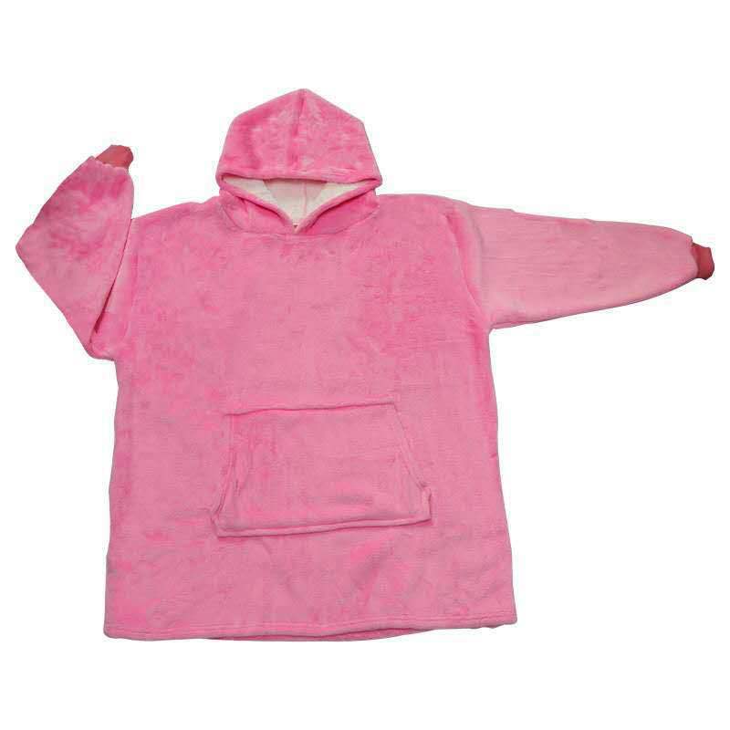 Damen Großer Kapuzenpullover mit kuscheligem Fleece und praktischen Taschen ModeGeist